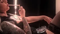 Sexy hottie Anetta Keys enjoys a solo toy masturbation