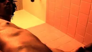 Lad likes pissing when jerking off whilst on live web camera