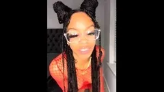 Hot Black Maid Does Some Webcam Black and Ebony