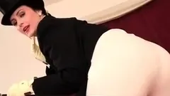 Curvy ass brunette spanked banged and facial