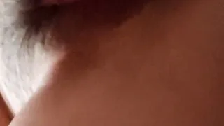 Horny amateur couple close up anal on webcam