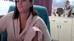 Cute blonde amateur webcam teen masturbating