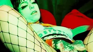 Tattooed girl Tenshii Tushii fucked rough and dominated