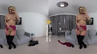 Lauren Louise is a perfect blonde for stripping