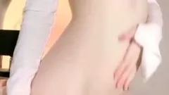 Close up teen pussy gaping action
