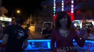 Hot amateur outdoor sex on the deck Blow job anal ATM