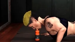 Workout Demo (Vore animation)