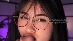 Naughty Asian Teen Playing with her Toy on Video