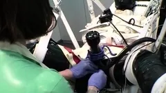 Amateur fetish big booty bitch riding with her bum