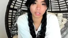 Japanese teen ai aito jerks off a cock