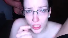 Lovely Amateur teen brunette masturbating outdoor