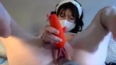 Sexy hottie Anetta Keys enjoys a solo toy masturbation