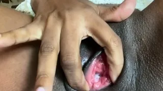 Cum with me. Close up masturbation just for you - Nahomy