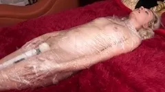 CinematicKink Taylor Mae Mummified With Vibrator