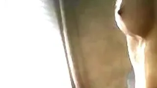 spying on stepmother's morning shower