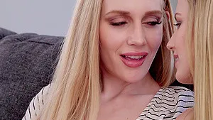 Stunning Emma Starletto wants to please Scarlett Sage with toys