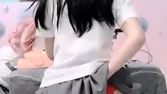 Webcam Asian chick anal masturbation tease