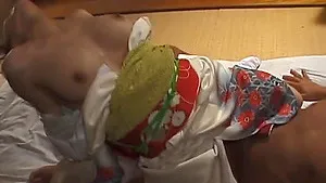 Late night amateur fucking with a perfect boobs Japanese wife