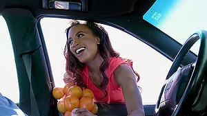 Hardcore interracial fucking at home with sexy ebony Demi Sutra