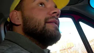 Muscular dude with a stiff dick gets a blowjob from a gay man