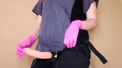 Haley amateur blonde girl toying pussy using a vibrator