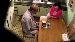 Amateur sex movie with a old man and a young slut