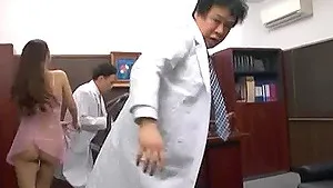 Pretty Japanese babe Kashii Ria drops her panties to ride good