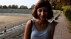 Amateur teen outdoor sex