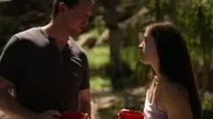 Brunette babe fucked by stepcousin during family reunion