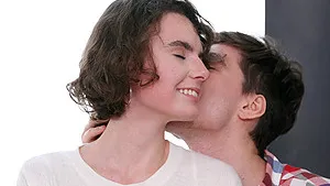 Passionate lovemaking with cute brunette girlfriend Darcy Dark