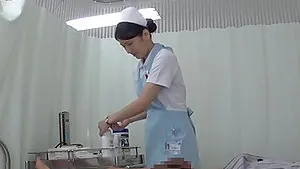 Passionate blowjob by adorable Japanese nurse Sakamoto Sumire