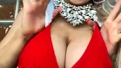 Big boobs milf masturbates with her dildo