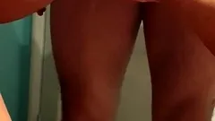 Cumshot wanting amateur MILF wanks cock in POV video