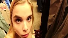 Chaturbate PavlovsWhore Public Oral and Cumwalk at the Mall