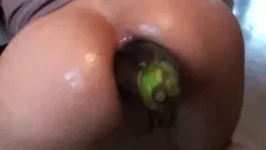 Amateur Webcam Anal Masturbation