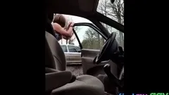 Cheating Brunette Sucking Her Trainer On Hidden Cam