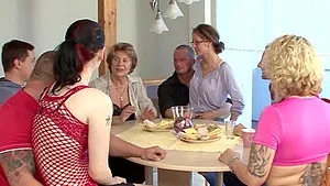 Big butt German MILF Siena spreads her legs to ride a large dick