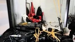 HinakoHouseOfBondage – HBC X TBL; Hinako in Latex Catsuit