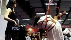 Chinese tied up show