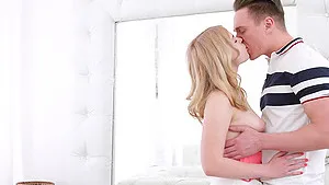 Stunning girl Lolly Small takes a thick dick in her tight ass