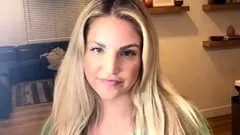 Amateur blond girl with big boobs getting fucked