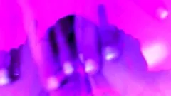 Petite small tit babe with perfect pussy masturbates