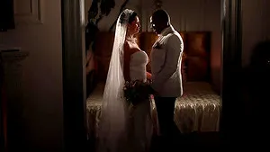 Erotic interracial lovemaking with cock hungry wife Kira Queen