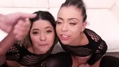 May Akemi Vs Polly Petrova - Anal Battle With DAP and