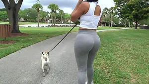 Big butt neighbor Diamond Kitty enjoys getting fucked hard