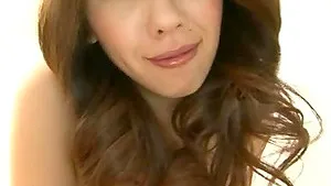 Amateur video of small tits Misa Yuki playing with her pussy