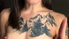 Small titted babe toys her pussy on webcam