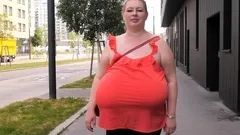 Fat BBW with big boobs masturbating and squirtin on cam