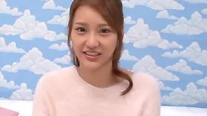 Passionate foreplay between a stranger and a cute Japanese star