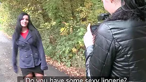 Kinky outdoors video with two sexy babes who love to flash